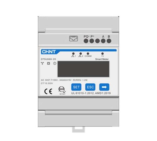Smartmeter DTSU666+CT trijų fazių išmanusis skaitiklis su srovės transformatoriais (Sungrow)